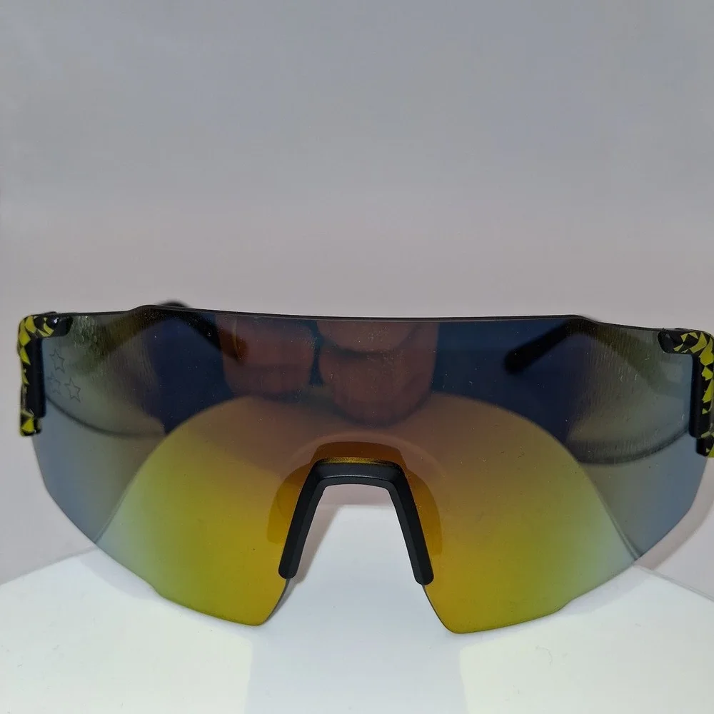 ZENNI YELLOW / BLACK SPORTS SUNGLASSES